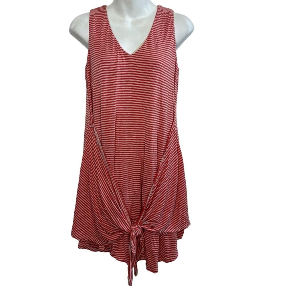 DOLAN LEFT COAST COLLECTION Anthropologie Striped Long Line Top Tunic Shirt P S